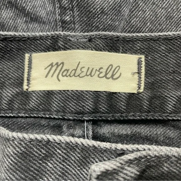 Madewell The Mom Jean Short Short Black NWT Plus Size 32 - Picture 5 of 9